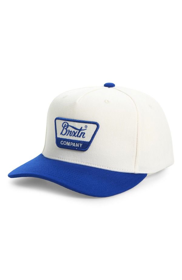 ブリクストン メンズ アクセサリー 帽子 キャップ Brixton Linwood Snapback Baseball Cap Royal Off White オフホワイト 8,151円
