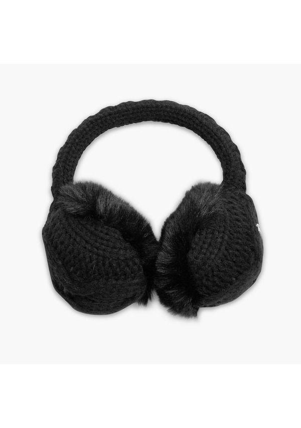 タートルファー レディース アクセサリー 帽子 Turtle Fur Ear Muffin Earmuffs Black ブラック