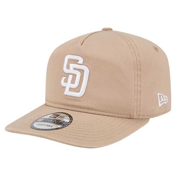 ニューエラ メンズ アクセサリー 帽子 Mens New Era Light Beige San Diego Padres Cam 19TWENTY Adjustable Hat Light Beig