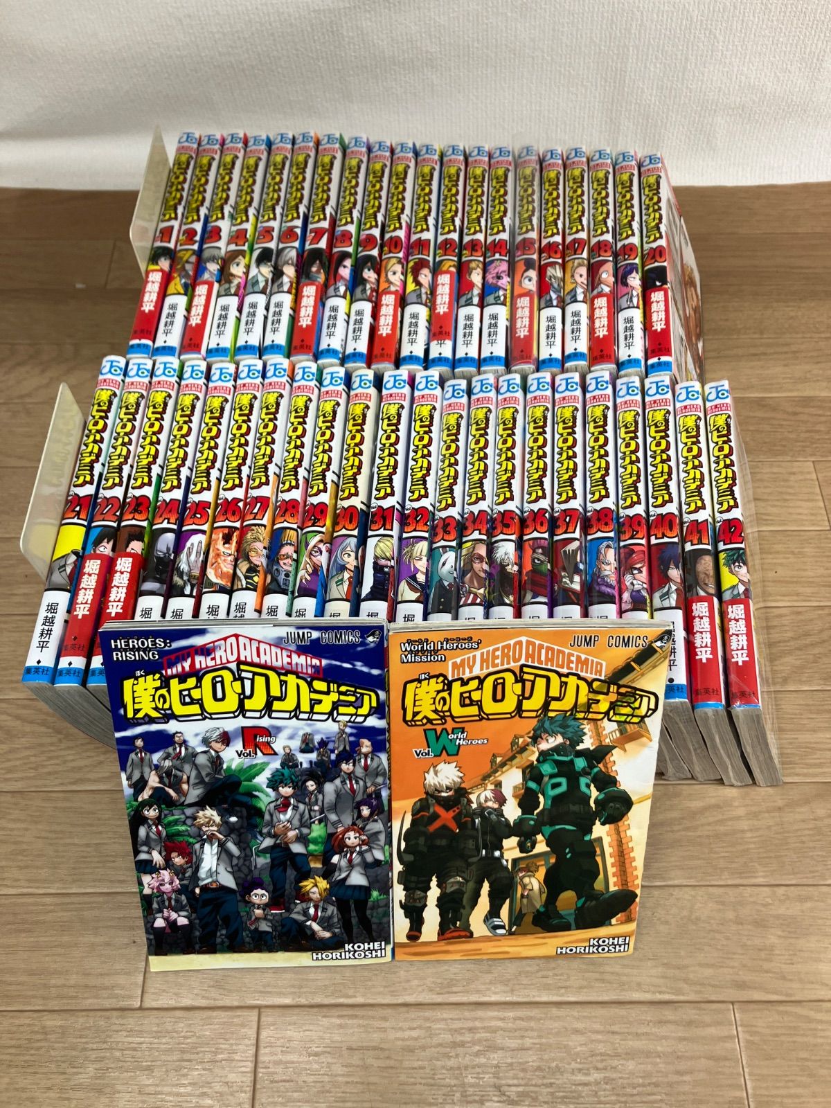 ☆【完結・未開封あり】 僕のヒーローアカデミア 1～42巻 全巻＋R・W