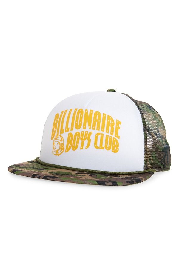 ビリオネアボーイズクラブ メンズ アクセサリー 帽子 Billionaire Boys Club Camo Trucker Hat Cypress