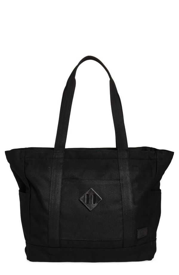 ハーシェルサプライ レディース バッグ コットン Herschel Supply Co Heritage Cotton Canvas Tote Black ブラック