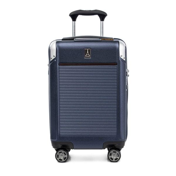 トラベルプロ メンズ バッグ TRAVELPRO Platinum Elite Hardsidexpandable Compact CarryOn 20Inch Spinner True Navy B