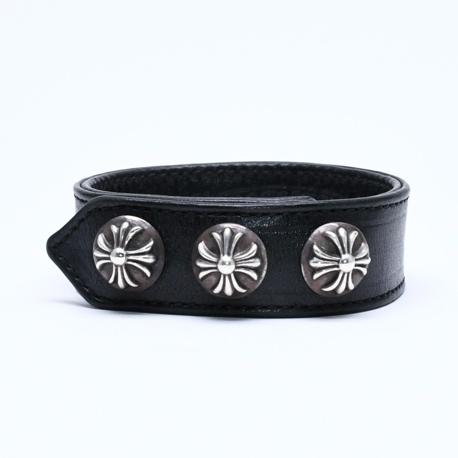 アクセサリー CHROME HEARTS 3BTTN/2SNAP CRS 極美品 CHROME HEARTS クロムハーツ 3BTTN 2SNP CRS 3ボタン 2スナップ