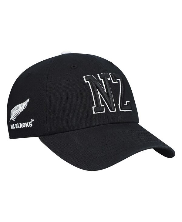 【送料無料】 47ブランド メンズ 帽子 アクセサリー Mens Black All Blacks Generic Mass Clique Clean Up Adjustable Hat Black