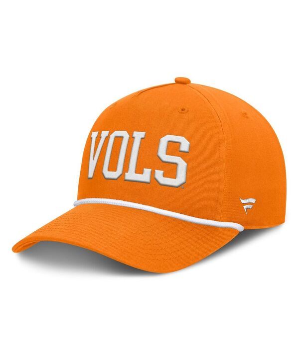 【送料無料】 ファナティクス メンズ 帽子 アクセサリー Mens Tennessee Orange Tennessee Volunteers Foul Ball Rope Adjustable Ha
