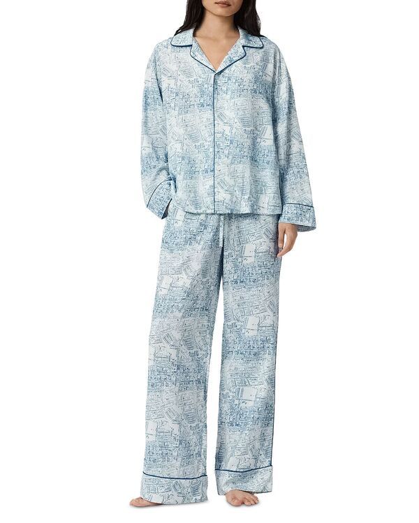 オールセインツ レディース アウター パーカー・スウェット ALLSAINTS Maude Pajama Set Map Blue ブルー