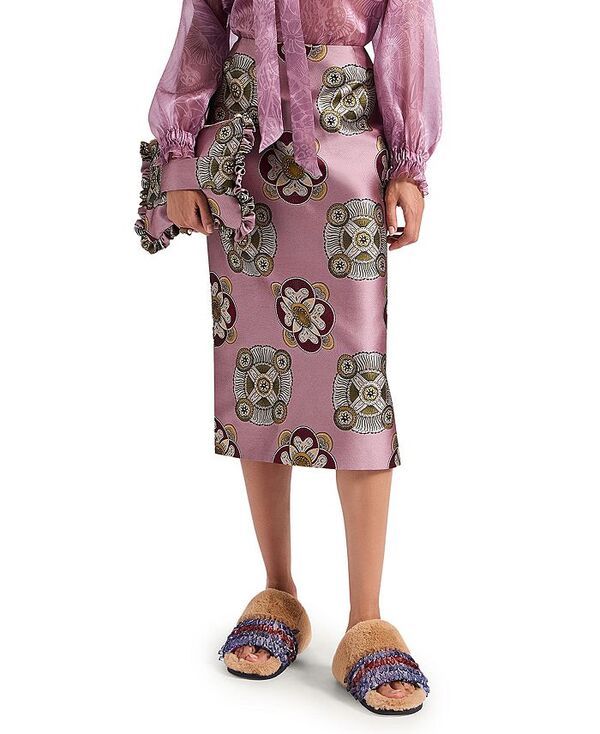 ラ・ダブル・ジェイ レディース ボトムスカート La DoubleJ Pencil Skirt Nucleus Dusty Nucleus Dusty Pink ピンク