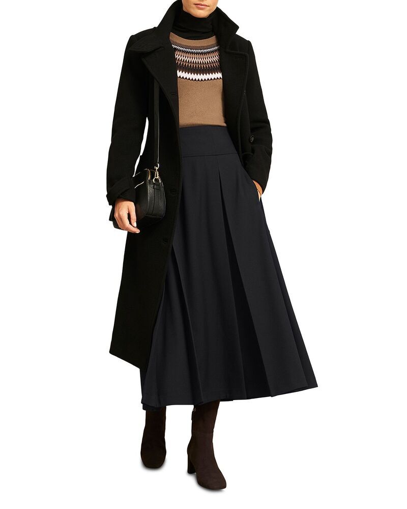 ホッブスロンドン レディース ボトムスカート HOBBS LONDON Berkely Skirt Black ブラック