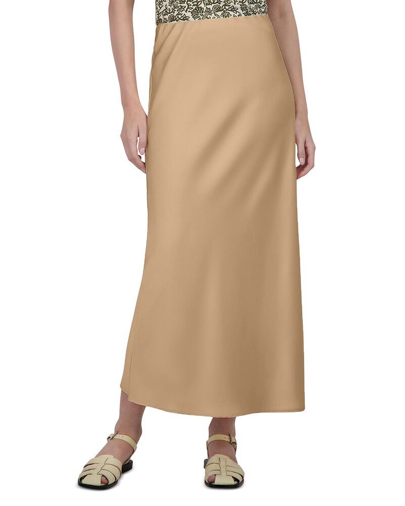 ポイント レディース ボトムスカート サテン Point Satin Slip Skirt Sand サンド