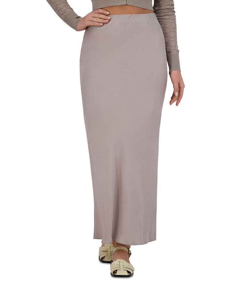 ポイント レディース ボトムスカート Point Brushed Straight Skirt Stone ストーン