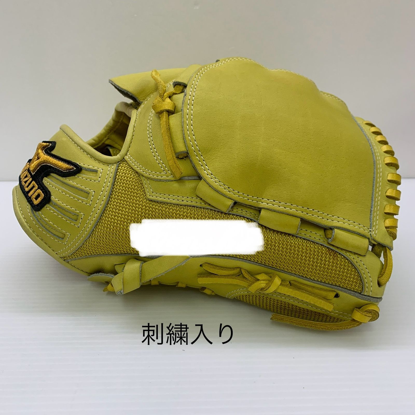 MIZUNO - 中古品 ミズノ MIZUNO ミズノプロ 硬式 投手用オーダーグローブ 刺繍入り 4179 ミズノ MIZUNO ミズノプロ mizunopro 硬式 大人 一般 内野手用