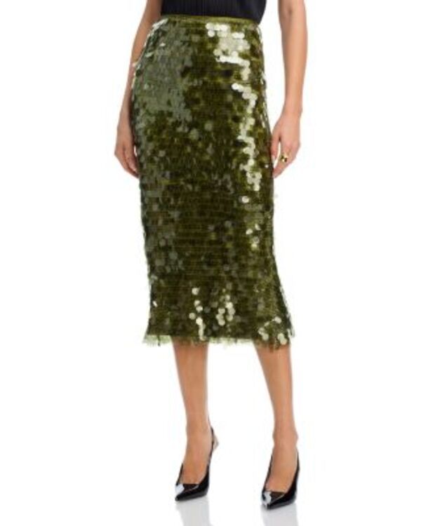 サンク ア セプト レディース ボトムスカート Cinq Sept Calista Skirt Kelp Forest フォレスト