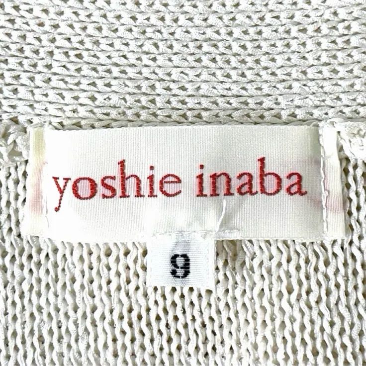 yoshie inaba ヨシエイナバ 絹 シルク ニット カーディガン レディース