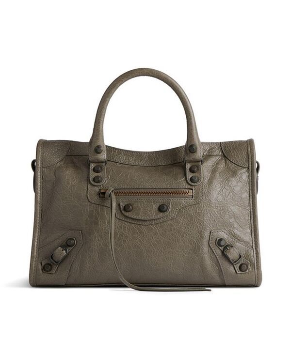 バレンシアガ レディース バッグ ハンドバッグ Balenciaga Le City Small Bag Dark Green グリーン