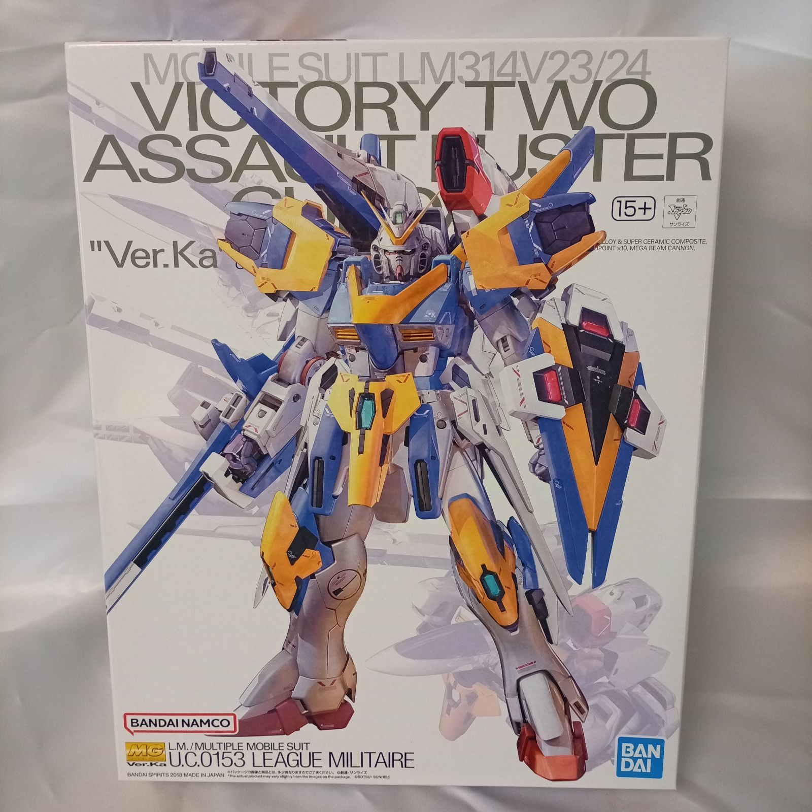 新品】MG 1/100 V2アサルトバスターガンダム Ver.Ka - メルカリ
