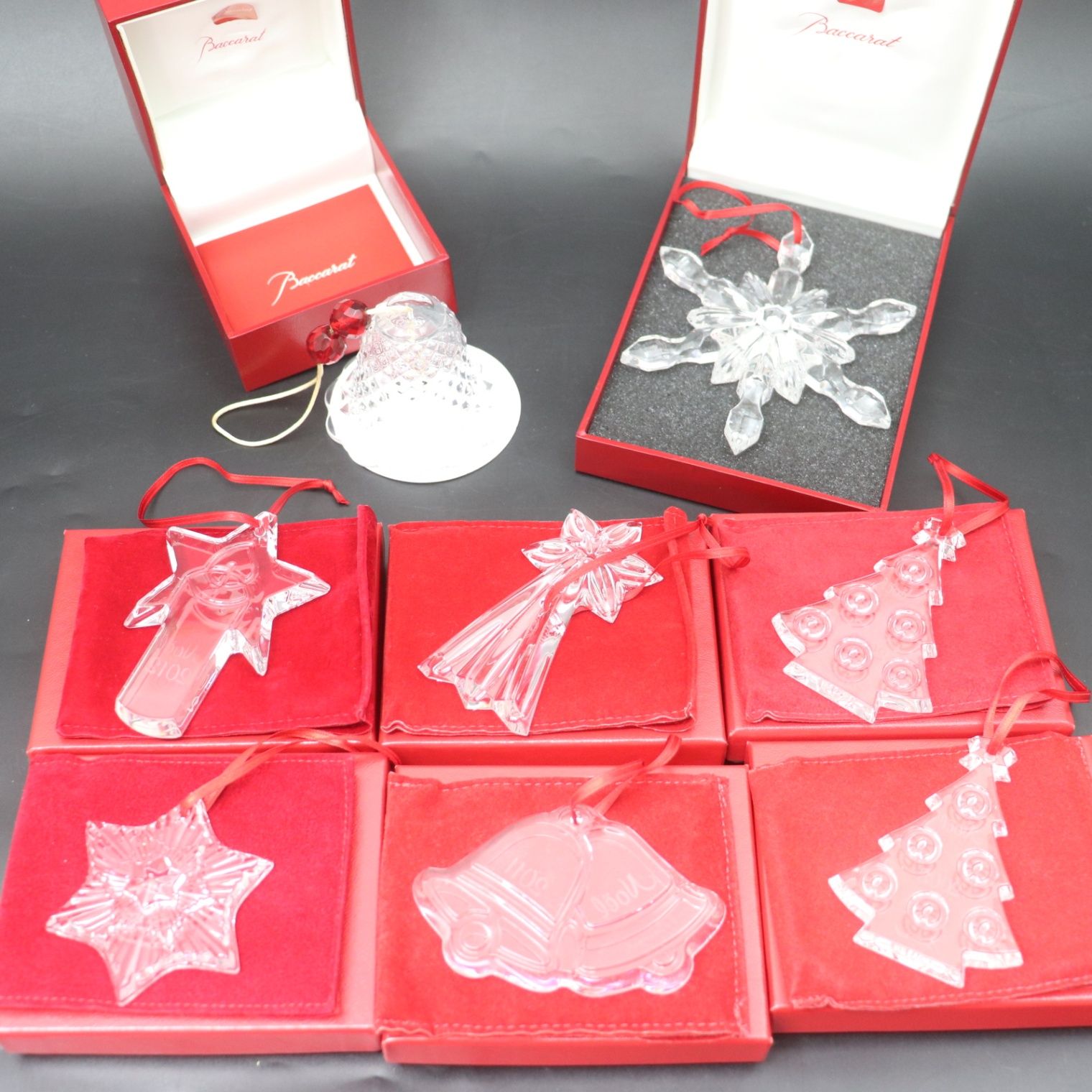 IT94P95LH6FO 美品 Baccarat バカラ クリスタルガラス クリスマス