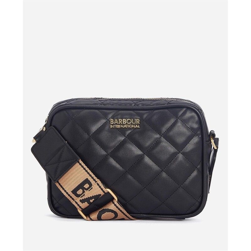バブアー レディース バッグ ハンドバッグ キルティング Barbour International Sloane Quilted Crossbody Bag Black ブラック 22,792円