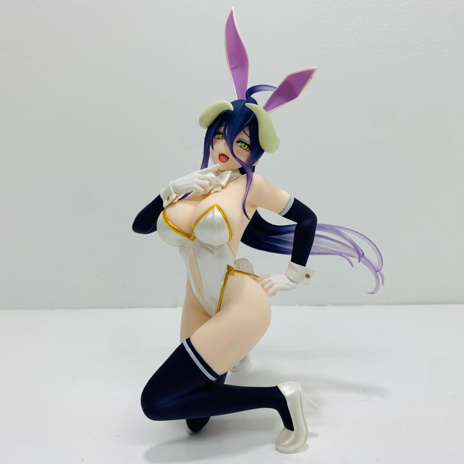 [Tienda Shikama] Figura usada de Albedo Bunny White Ver.One-SeventhCarat "Overlord"