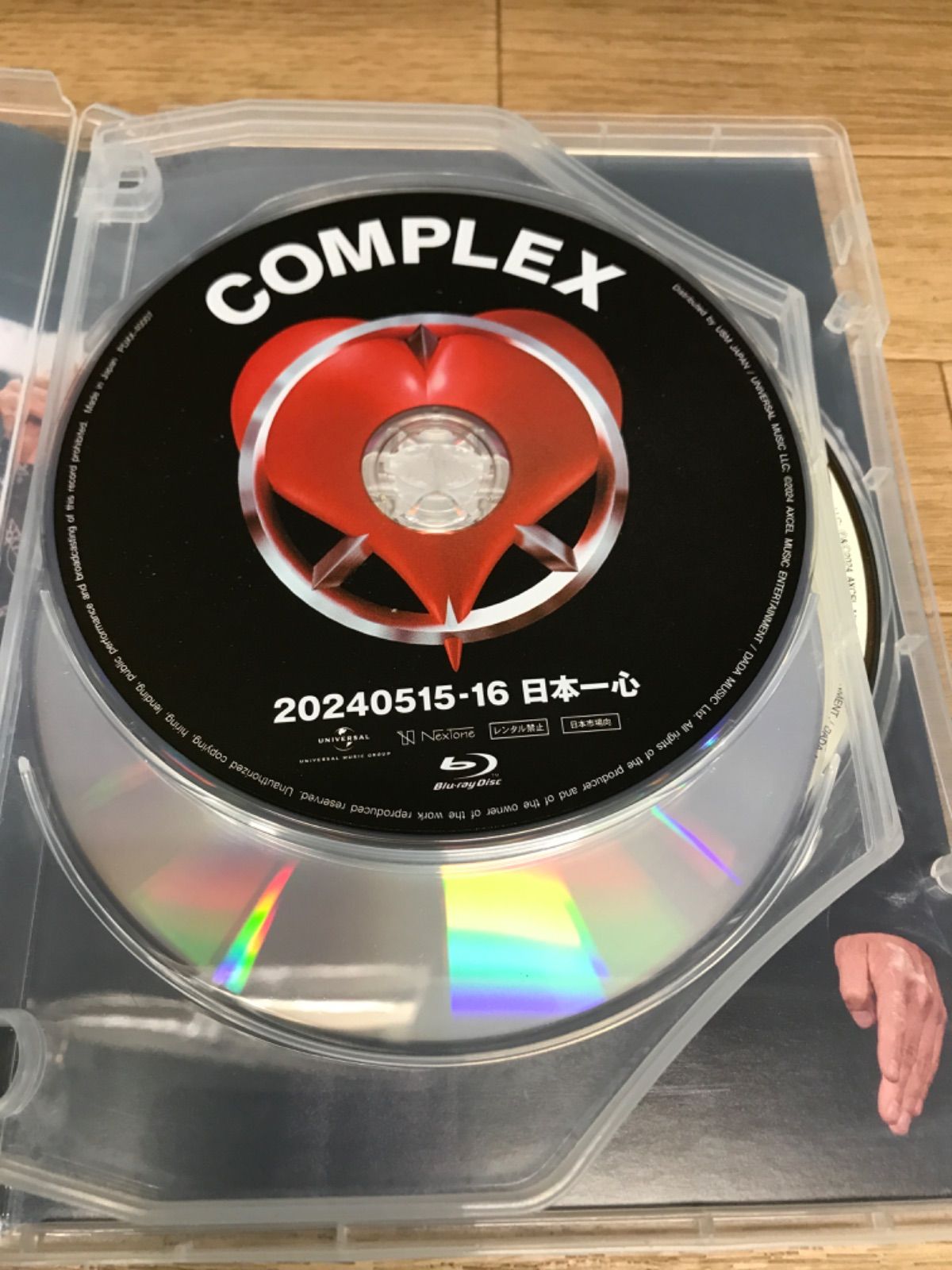 ☆ COMPLEX 20240515-16 日本一心 【Blu-ray+2CD】 《IT25F》51723