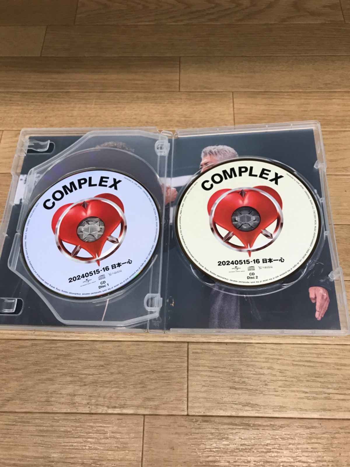 ☆ COMPLEX 20240515-16 日本一心 【Blu-ray+2CD】 《IT25F》51723