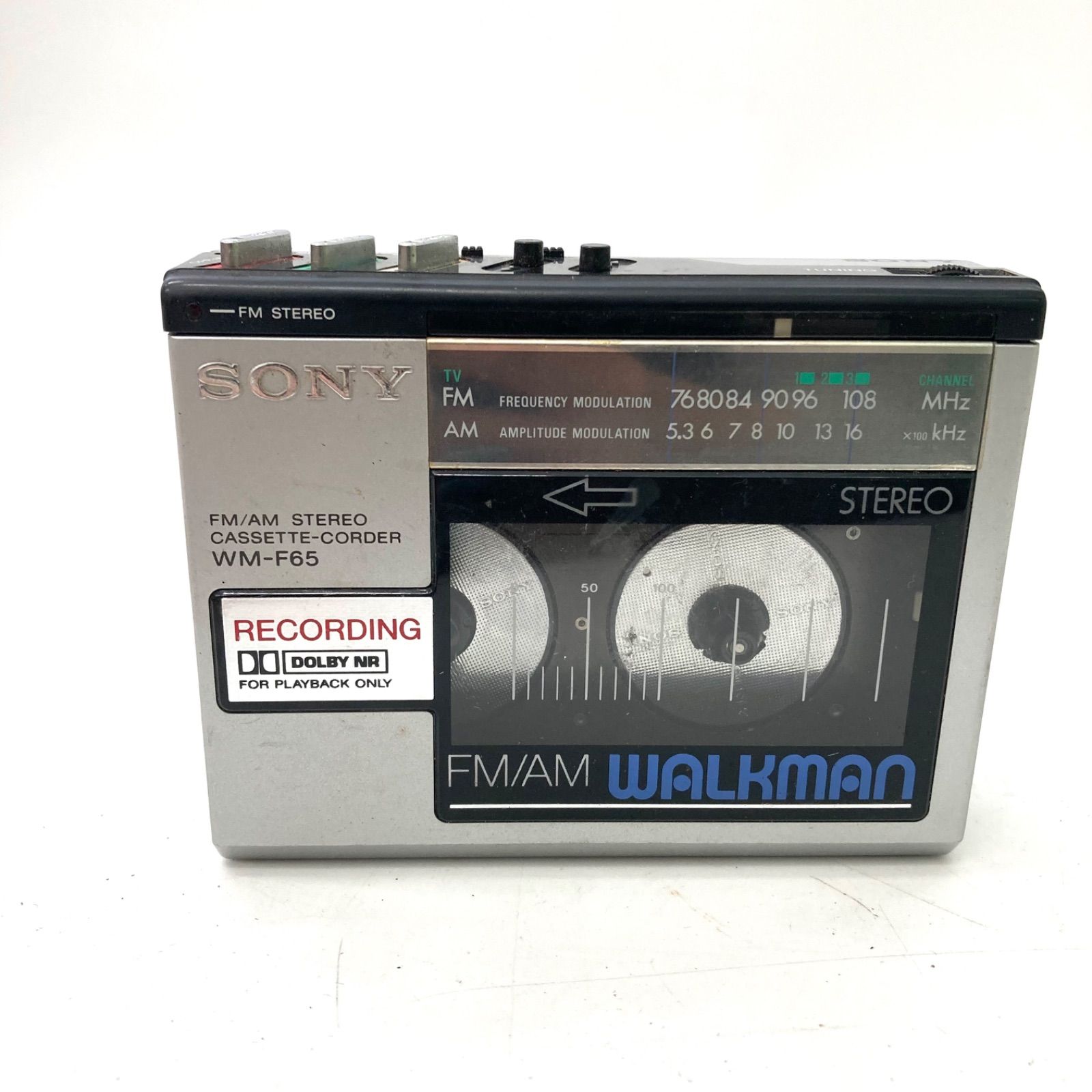SONY】ソニー WM-F65 カセットウォークマン ジャンク品☆ - メルカリ