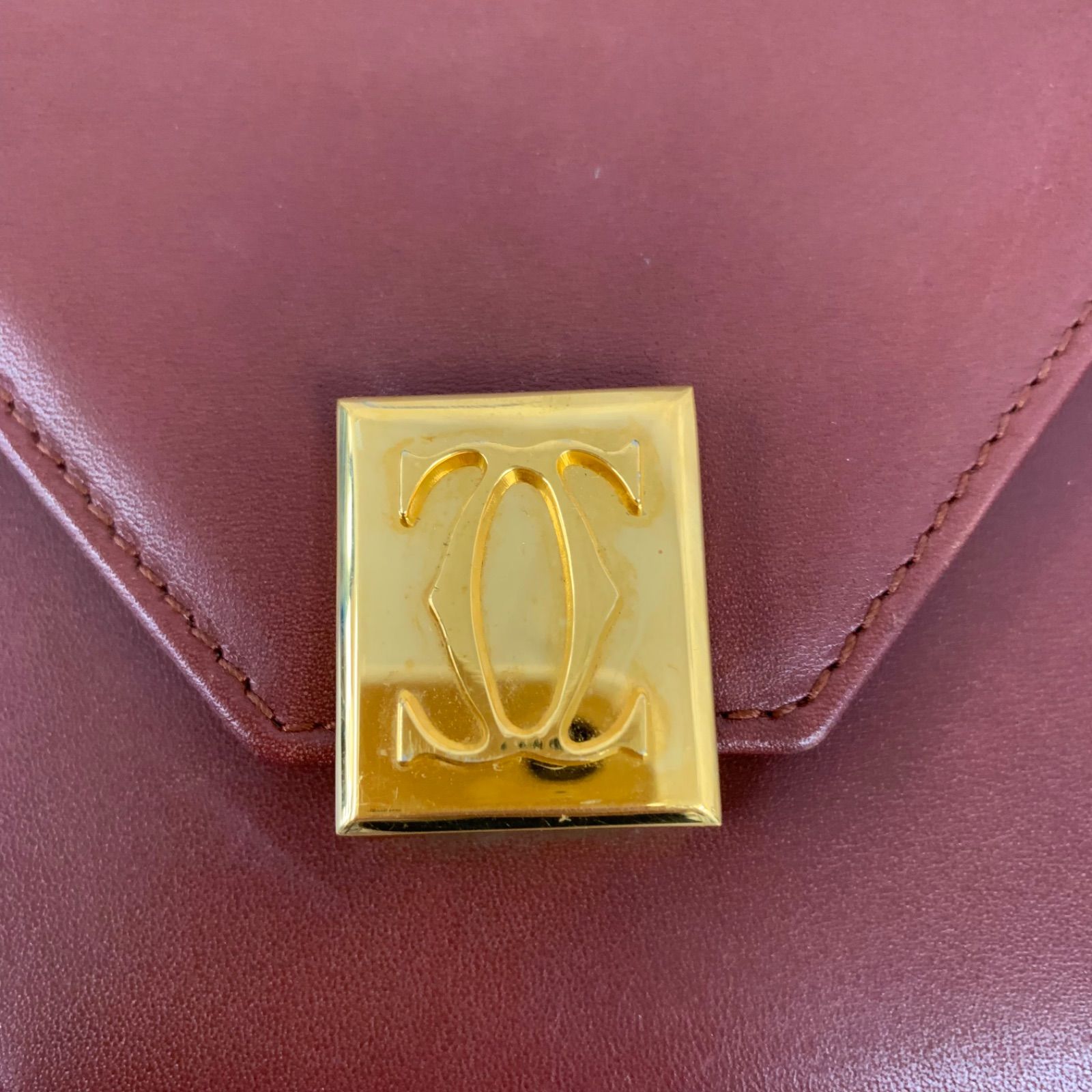 ビンテージ Cartier カルティエ マストライン ショルダーバック