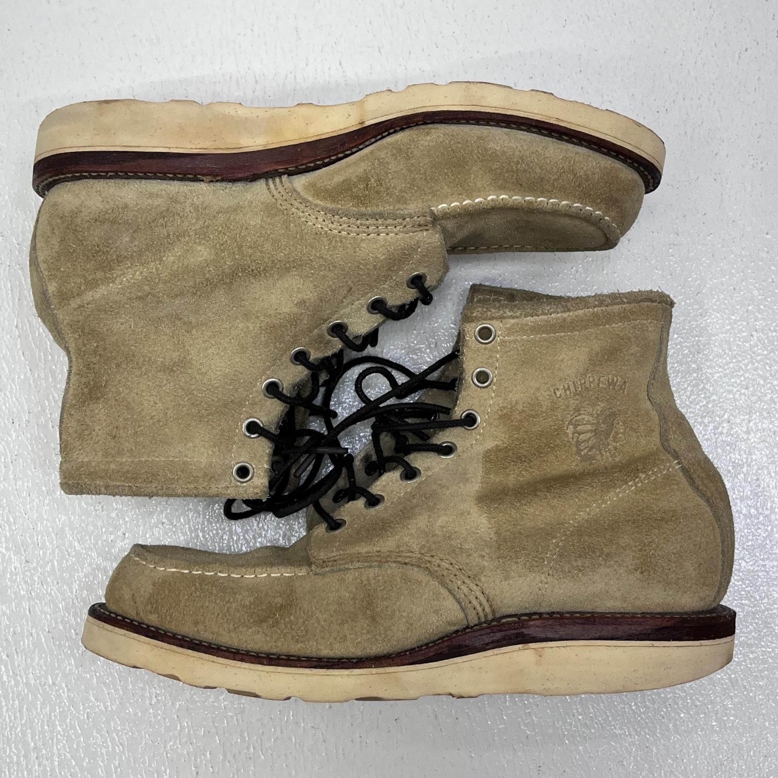 加古川店】 中古 Chippewa | チペワ ブーツ 90235 ベージュ 【127