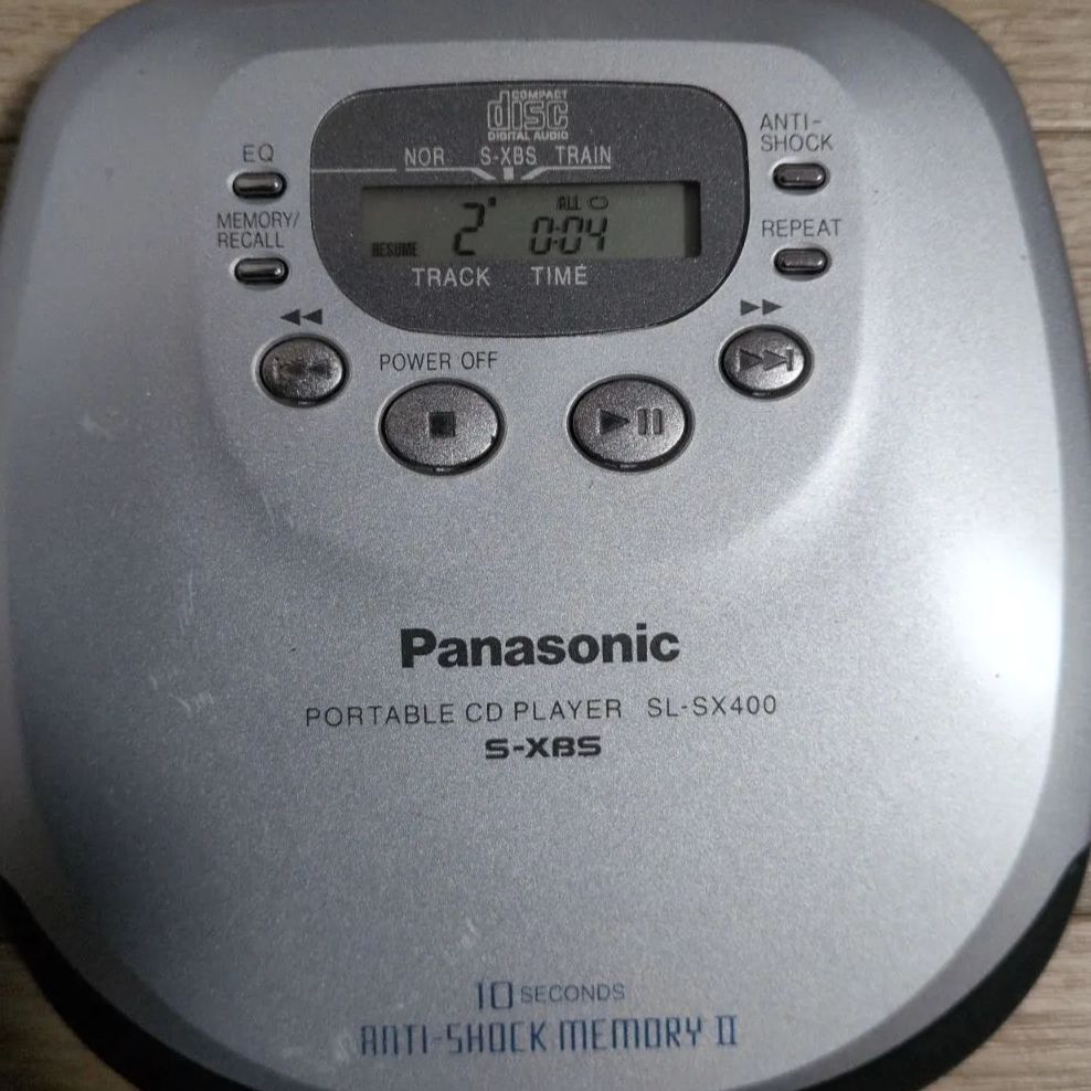 Panasonic パナソニック SL-SX400 ポータブルCDプレーヤー 本体 - メルカリ