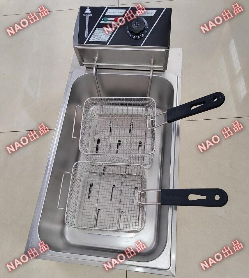 卓上型 電気フライヤー 12L 揚げ物天ぷら 単相 100V 厨房_業務_飲食_店舗