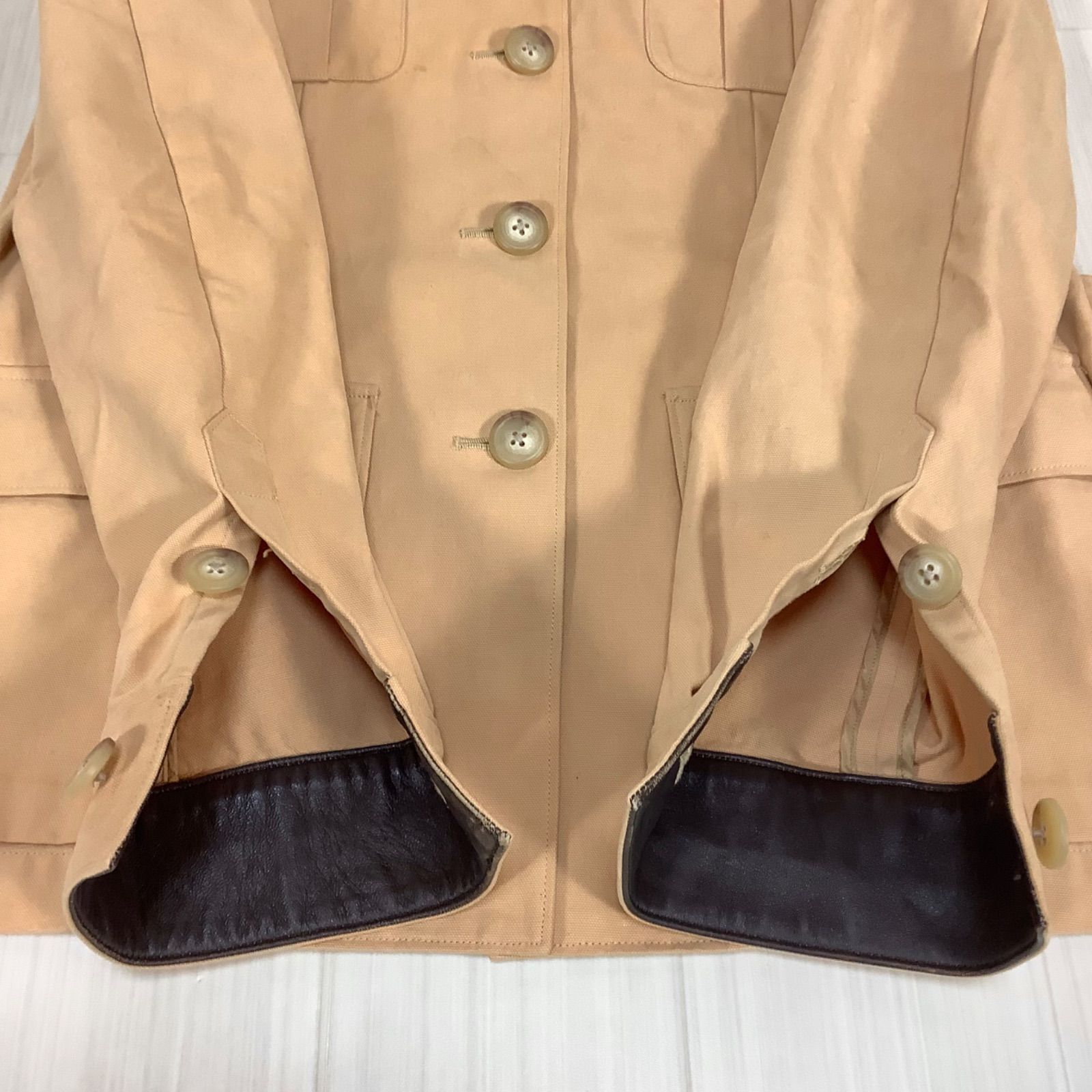 RALPH LAUREN ラルフローレン コットン サファリジャケット サイズ11