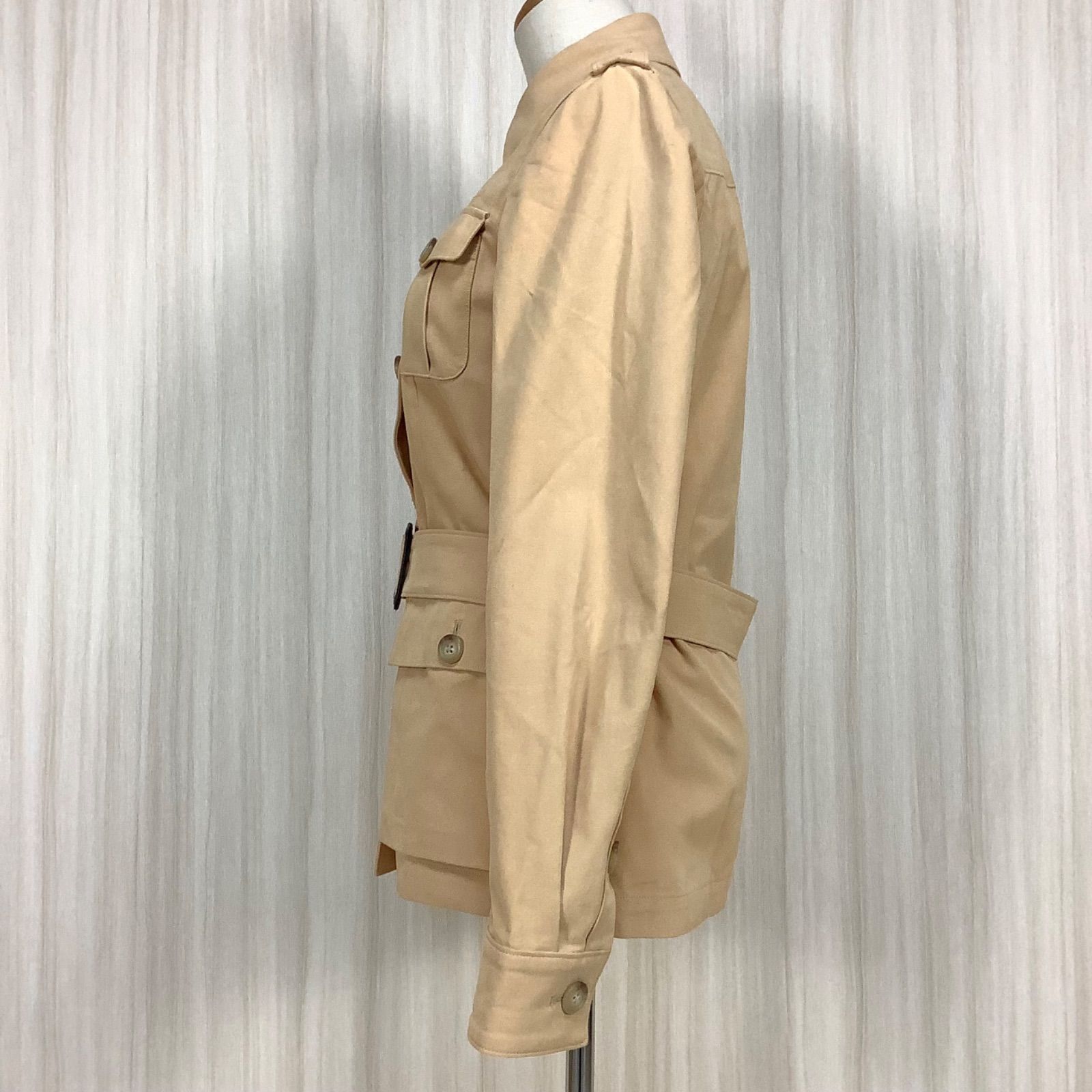 Ralph Lauren - ラルフローレン RALPH LAUREN ジャケット サファリジャケット コットン アウター レディース 11(L相当) ベージュ RALPH LAUREN ラルフローレン コットン サファリジャケット サイズ11