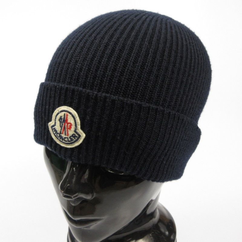 【姫路東店】 中古 MONCLER | モンクレール ニットキャップ H20913B70500 サイズ:UNI ブラック 【118】 姫路東店】 中古 MONCLER | モンクレール ニットキャップ BERRETTO