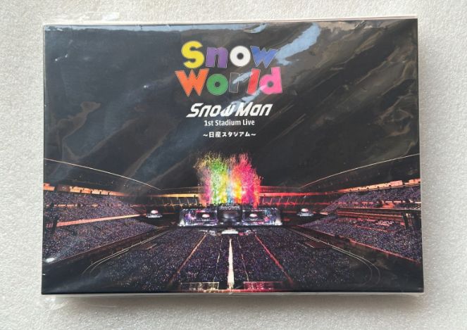Man 日産スタジアム ファンクラブ限定 Blu-ray スノーマン Blu-ray」【ファンクラブ限定盤】SnowMan 1st Stadium Live Snow World