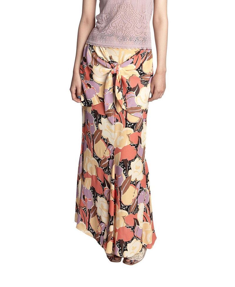 アナスイ レディース ボトムスカート クレープ Anna Sui Desert Bloom Crepe Skirt Sunset Multi マルチカラー 93,940円