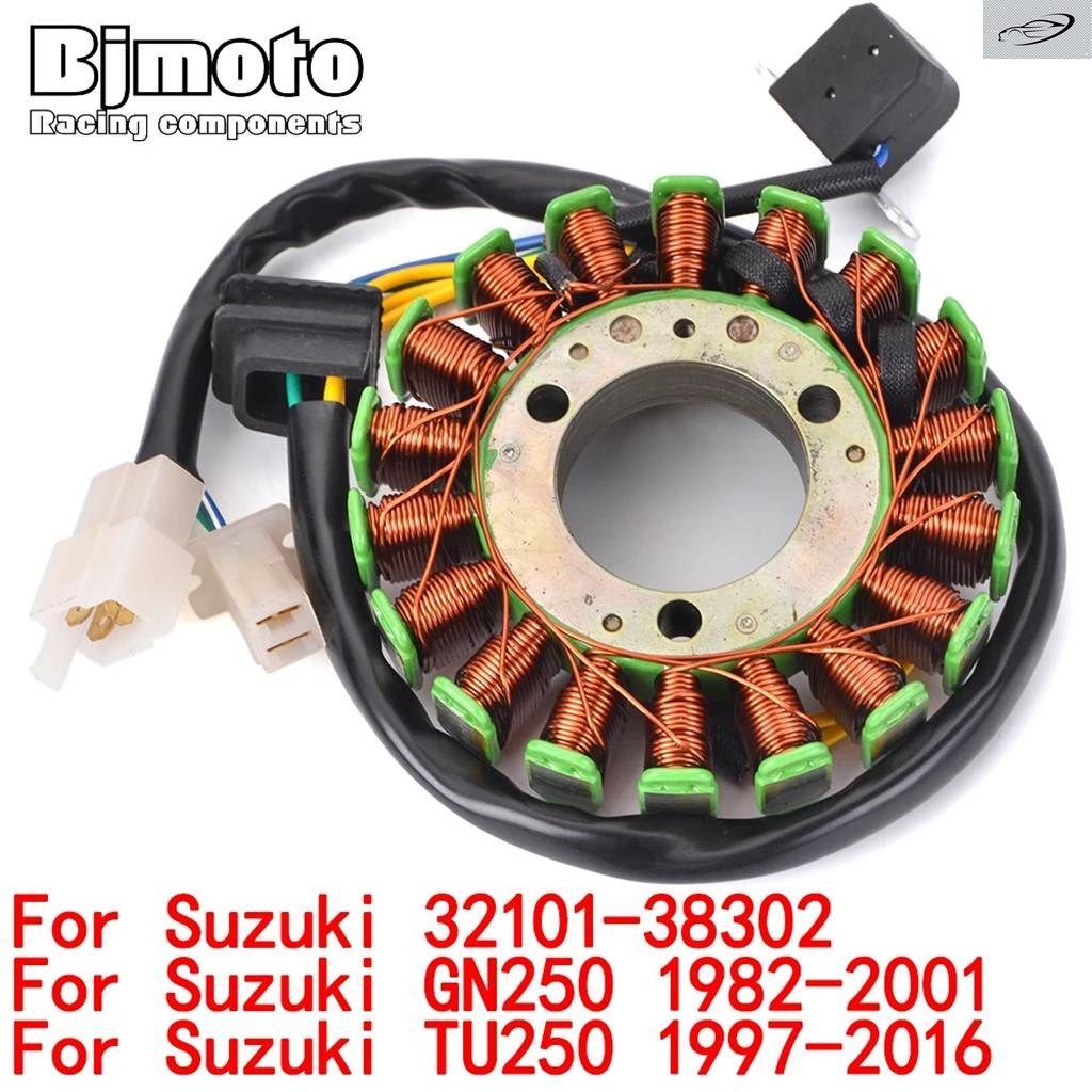 オートバイ ステーターコイル 32101-38302 GN250 1982 1983 1984 1985-2001 TU250 1997 - 01-2016 GN-250 TU-250
