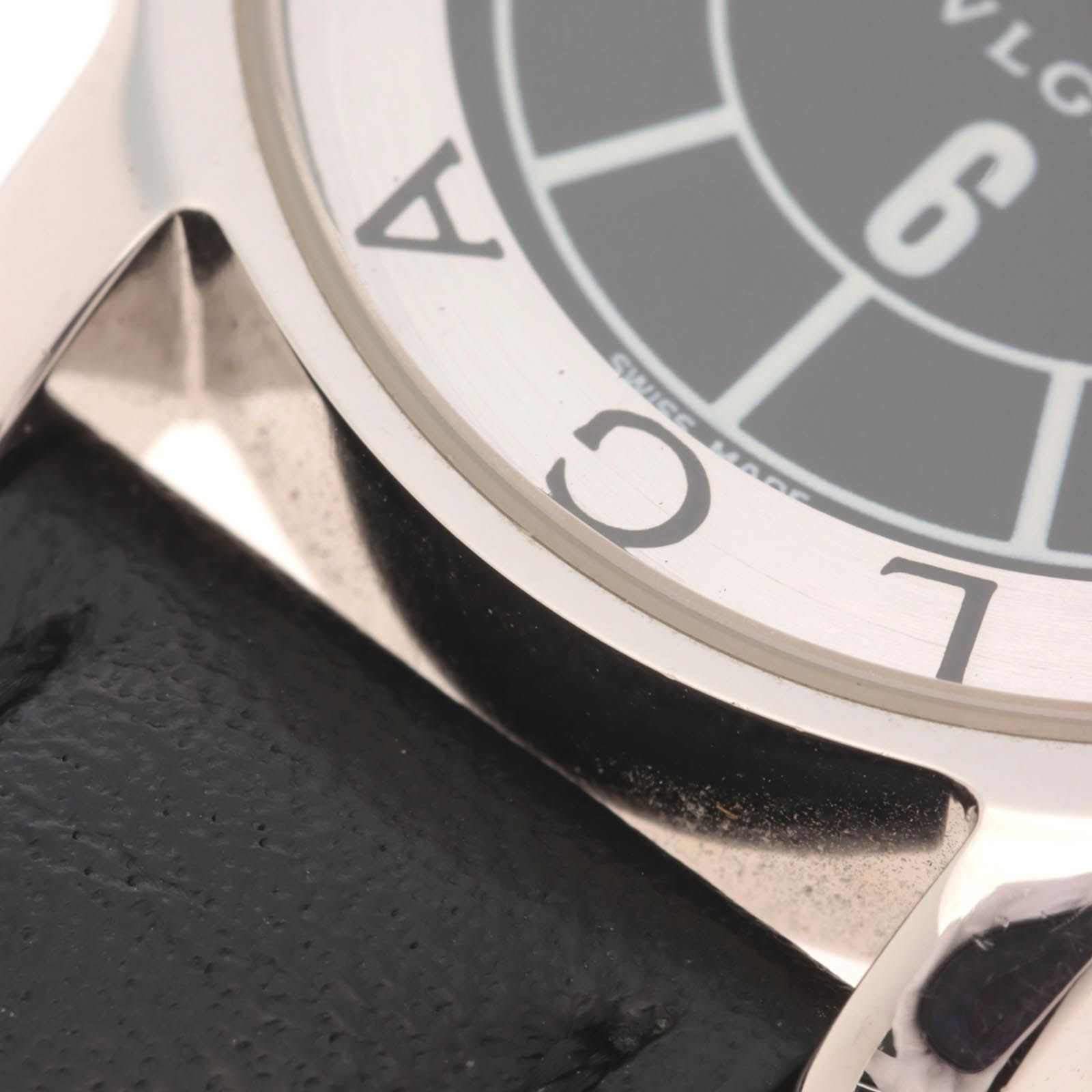 BVLGARI ブルガリ ソロテンポ ST29S 腕時計 ステンレススチール/レザー