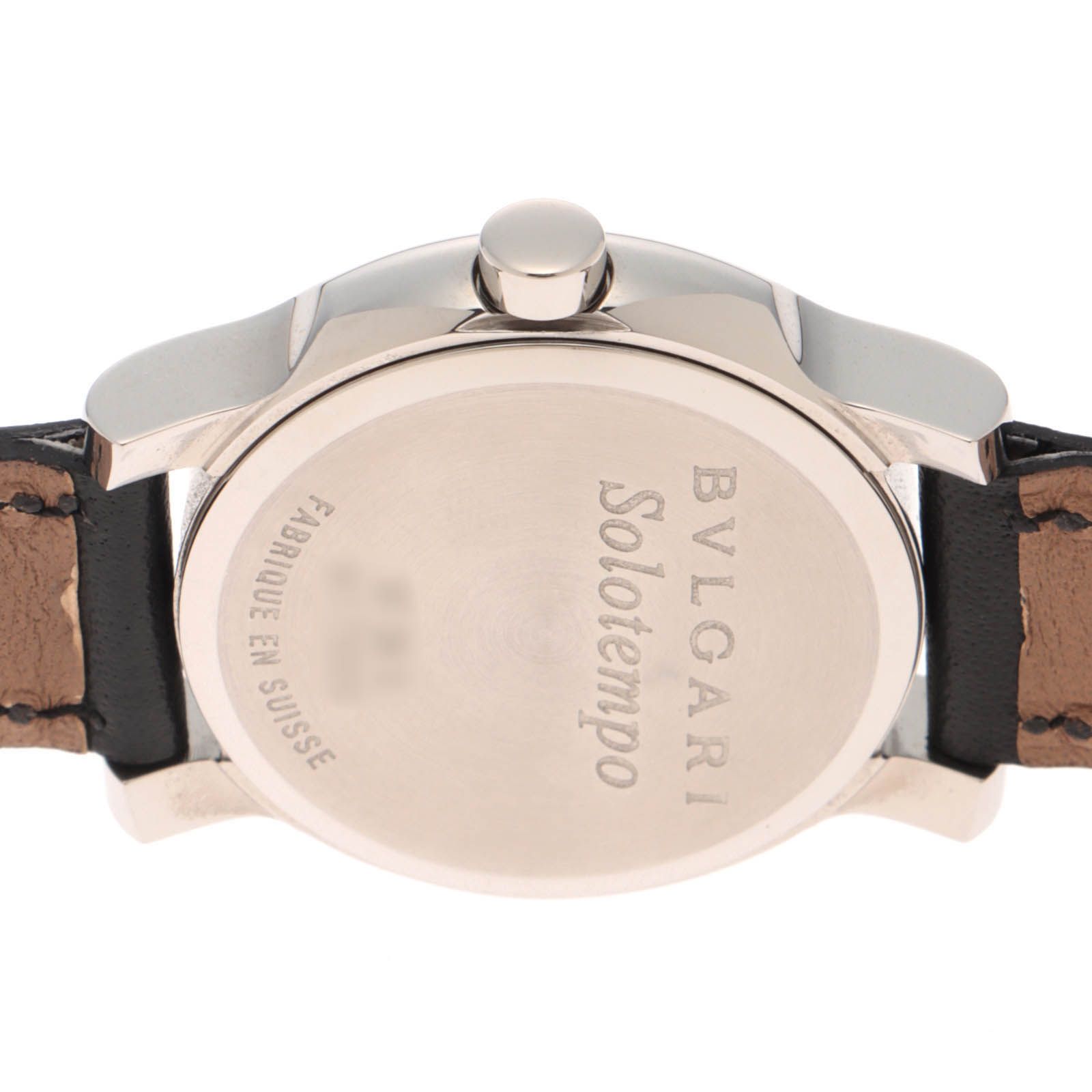 BVLGARI ブルガリ ソロテンポ ST29S 腕時計 ステンレススチール/レザー