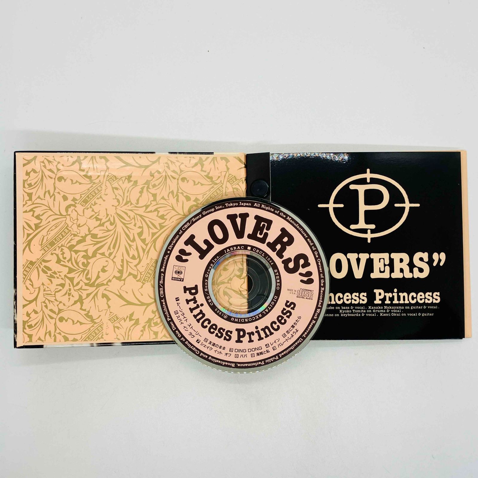 CD プリンセスプリンセス / LOVERS / PRINCESS PRINCESS / LOVERS 帯