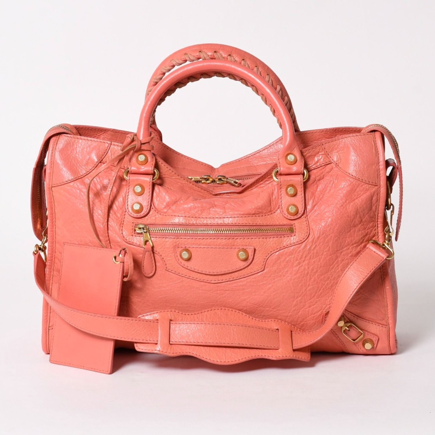 極美品 BALENCIAGA バレンシアガ ザ ジャイアントシティ レザー 2WAY 