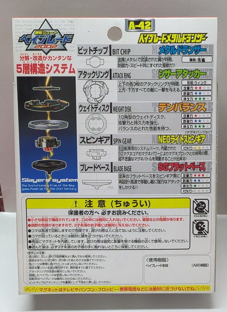 タカラ ブースター メタルドランザー A-42 - メルカリ