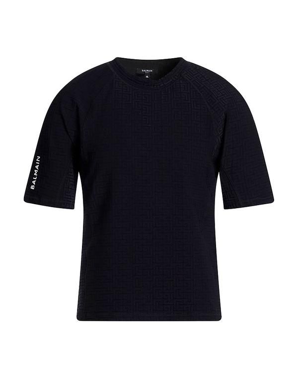 バルマン メンズ トップス Tシャツ BALMAIN Black ブラック 【公式通販】