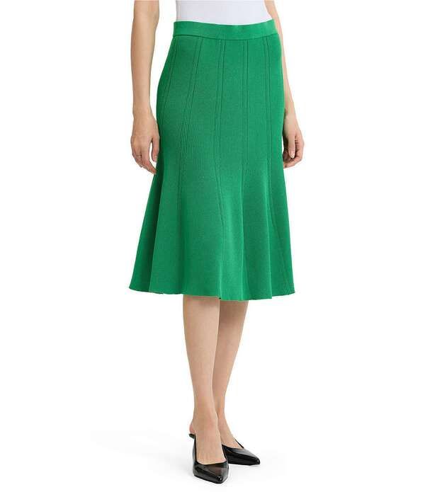 ミソック レディース ボトムスカート ニット MISOOK WrinkleResistant Softonal Knit Flare Hem Coordinating PullOn Skirt Clo