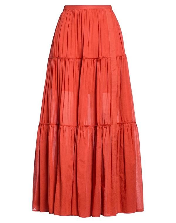 シモーナ コルセリーニ レディース ボトムスカート SIMONA CORSELLINI Reddish Brown ブラウン