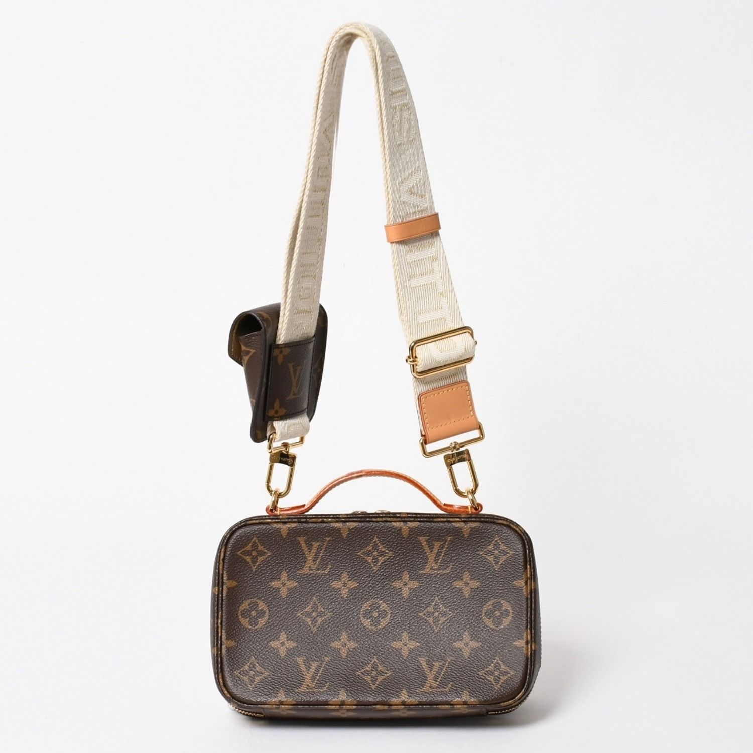 極美品 LOUIS VUITTON ルイヴィトン モノグラム ユーティリティ クロス