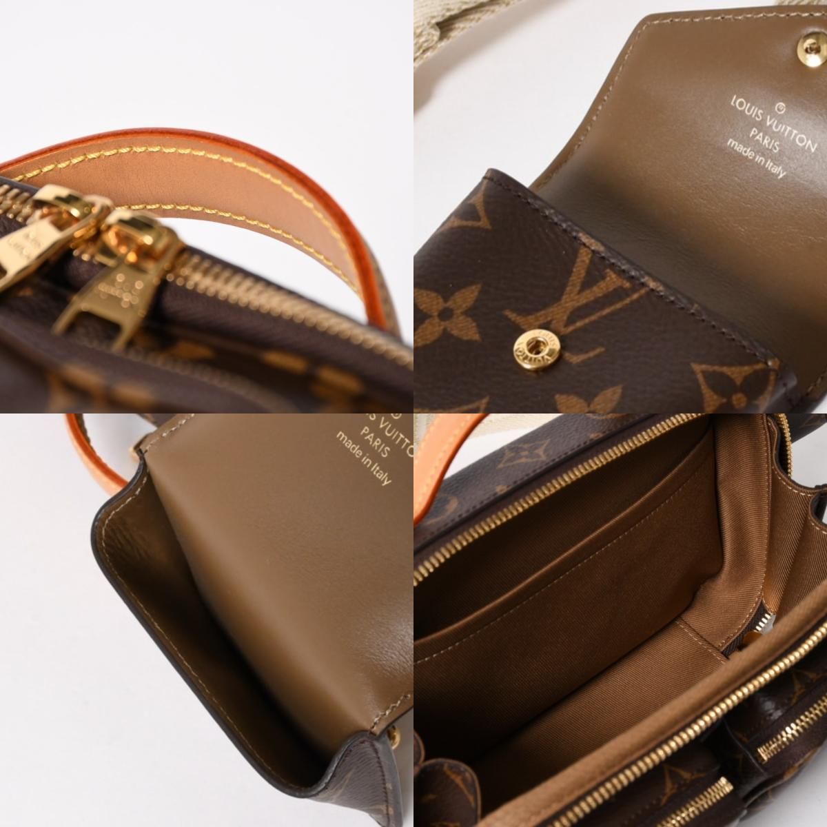 極美品 LOUIS VUITTON ルイヴィトン モノグラム ユーティリティ クロス