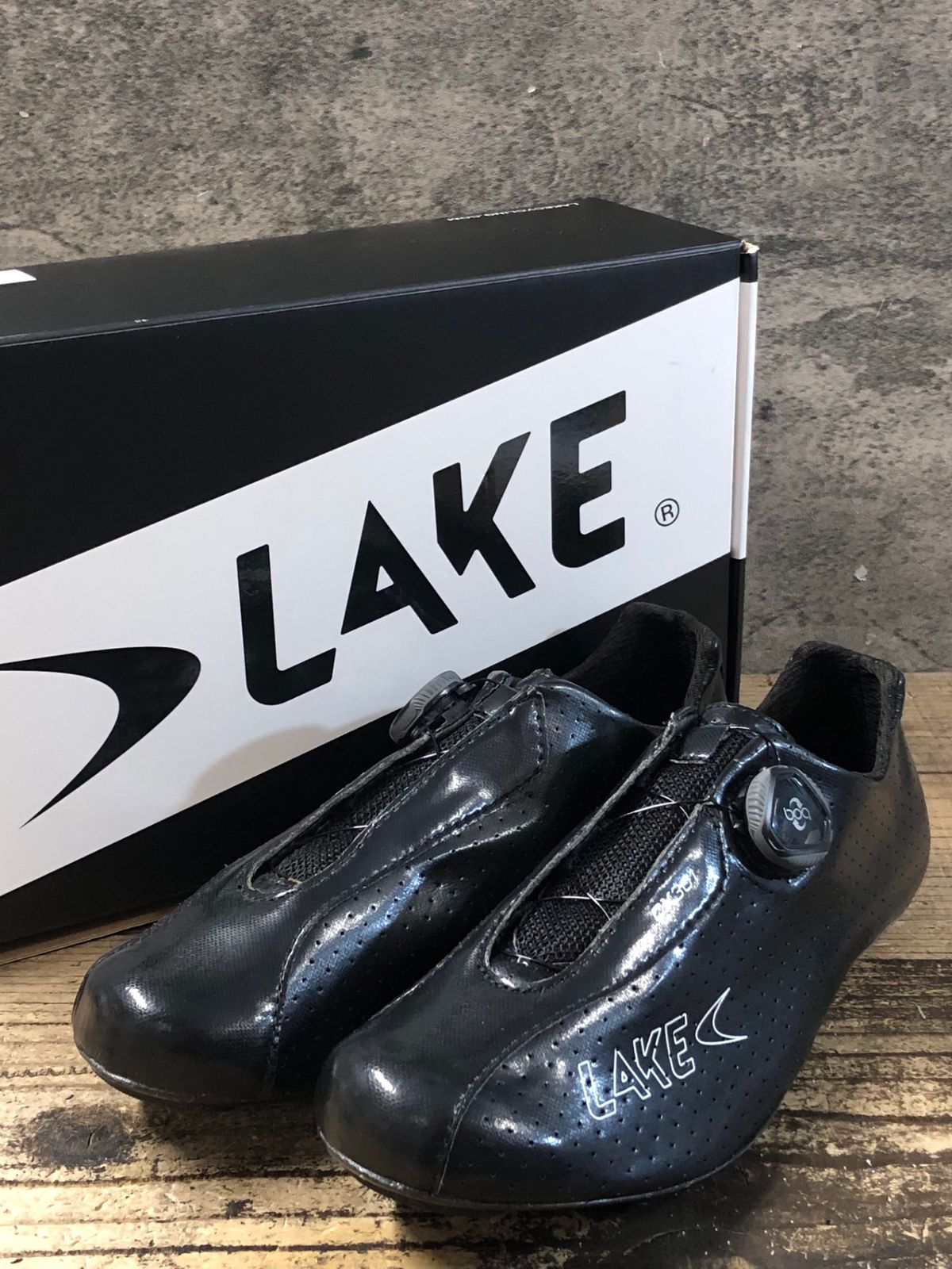 KJ403 レイク LAKE CX301 ビンディングシューズ カーボンソール EU40.5 wide