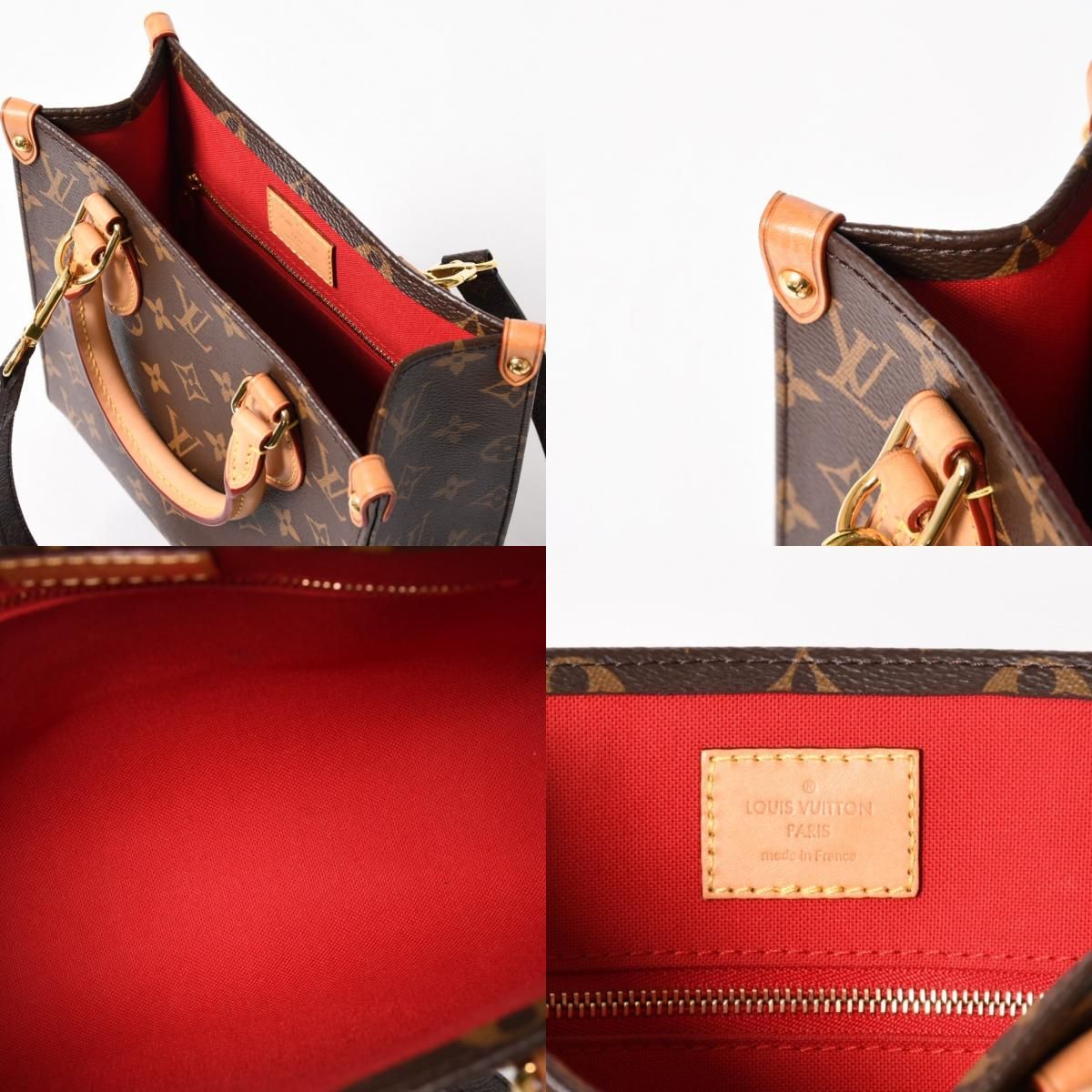 極美品 LOUIS VUITTON ルイヴィトン サックプラBB ハンドバッグ M46265