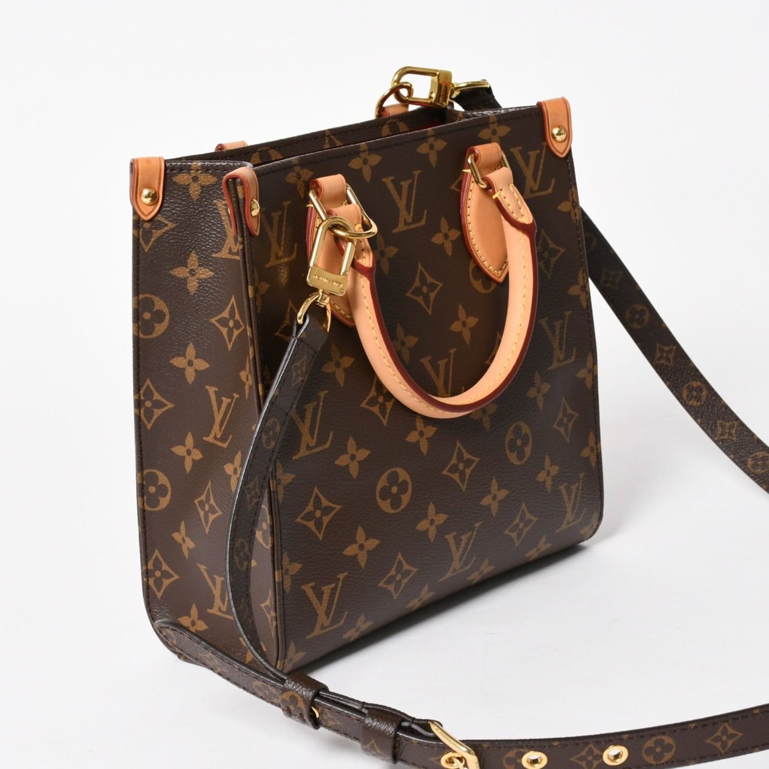 極美品 LOUIS VUITTON ルイヴィトン サックプラBB ハンドバッグ M46265