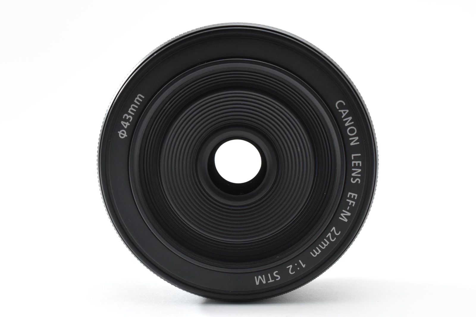 ☆外観美品☆ Canon キャノン EF-M 22mm F2 STM グラファイト パン